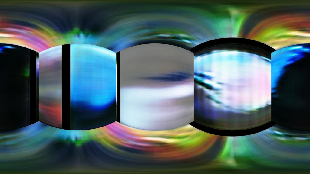 Abstract rainbow color rounded squares