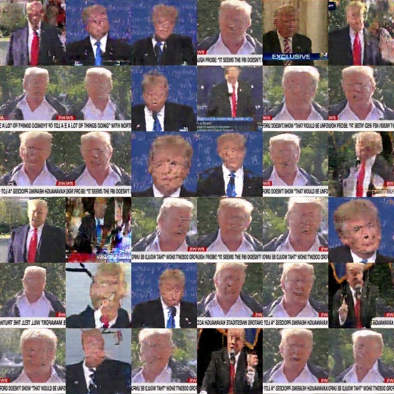faces of fake trump