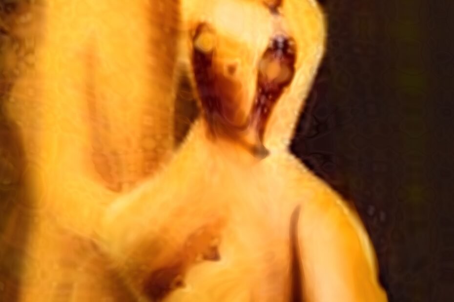 Anxiety Of Hell a human form that is fire with what looks like a question mark above their head